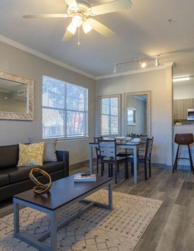lubbock housing full living dining kitchen view
