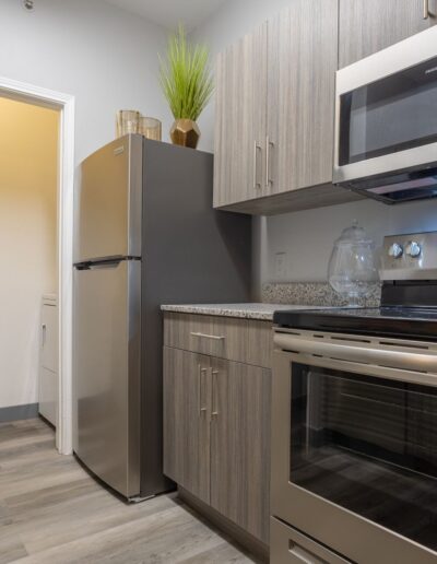 stainless steel appliances